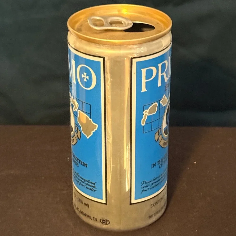 Primo Hawaiian vintage beer can